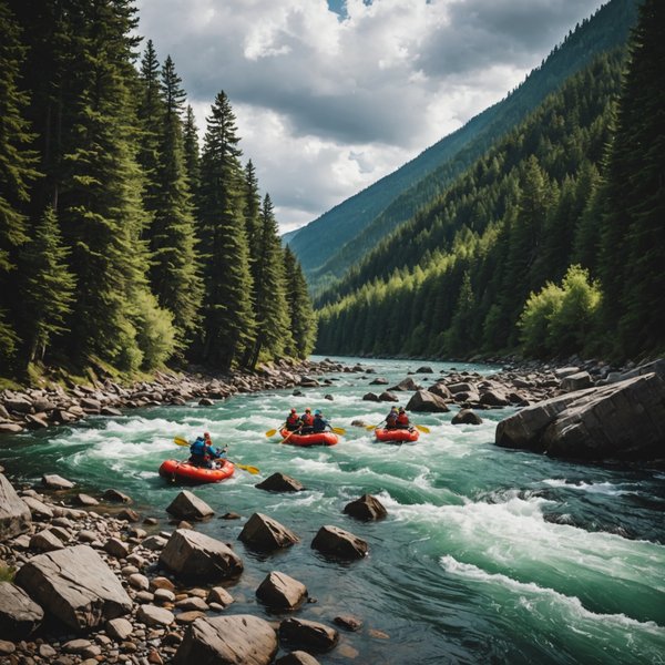 Comment organiser un camping pour une expédition de rafting en rivière sauvage?