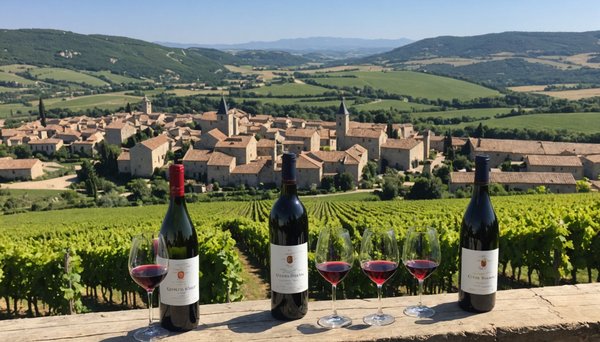 Dégustation de vins des Côtes du Rhône Village : les grandes appellations